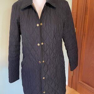 lightweight  quilted coat